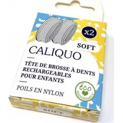 NOVELA GLOBAL Pack De 2 Recharges Souples Pour Brosse À Dents Enfant