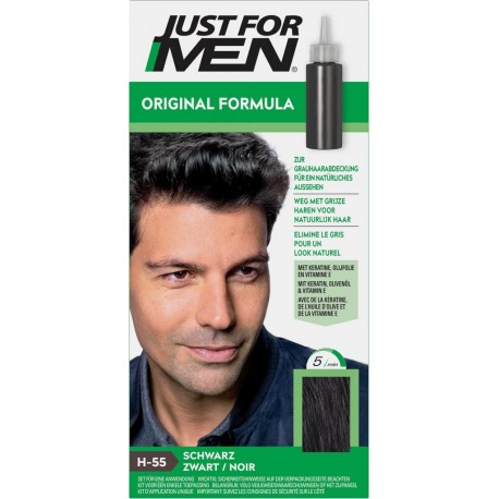 JUST FOR MEN Coloration pour cheveux homme Noir