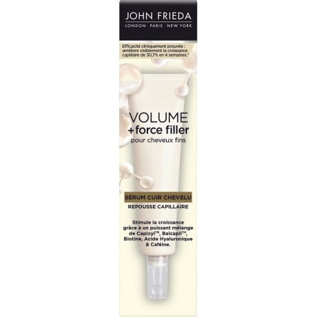 JOHN FRIEDA Sérum Cuir Chevelu Repousse Capillaire Volume + Force Filler