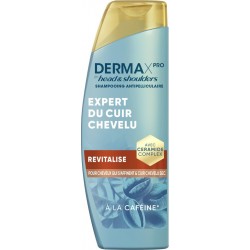 HEAD & SHOULDERS Shampoing Antipelliculaire pour Cheveux secs Derma X Pro