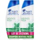 HEAD & SHOULDERS Shampoing Antipelliculaire Menthol Fresh