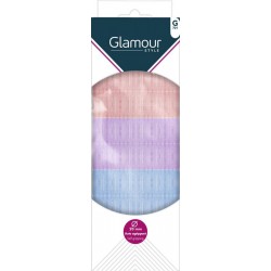 GLAMOUR STYLE Bigoudis Velcro Diamètre 20 mm Auto-Agrippant
