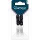 GLAMOUR STYLE Elastiques Spirales Noir et Transparent