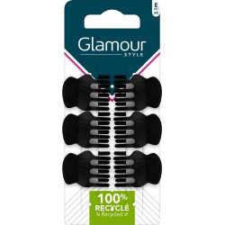 GLAMOUR STYLE Pinces à Cheveux Noire