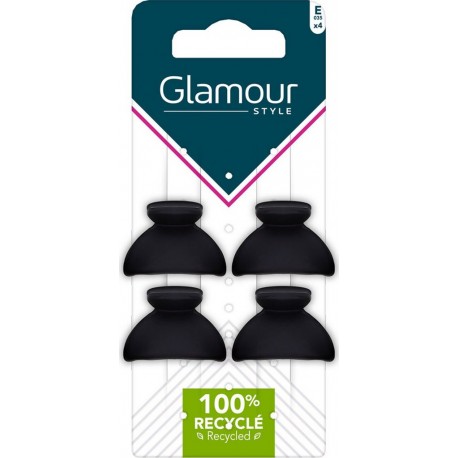 GLAMOUR STYLE Pinces à Cheveux Noir