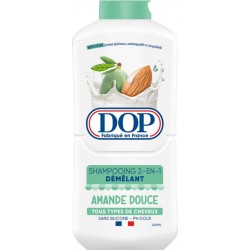 DOP Shampoing 2en1 Démêlant Amande Douce pour Tous Types De Cheveux Sans Silicone