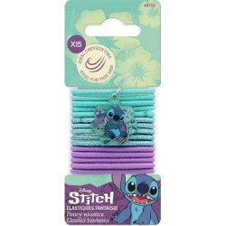 DISNEY Elastiques Fins à Cheveux Stitch