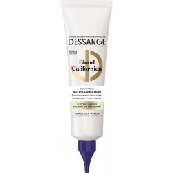DESSANGE Soin Cheveux Nutri-Correcteur Patine Cheveux Blonds Colorés ou Décolorés Sans Faux Reflets à l'Acide Lactique et Miel d