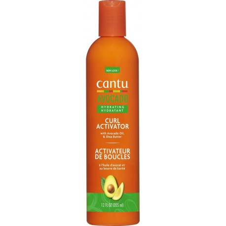CANTU Crème Activateur de Boucles Hydratant Définition & Douceur Huile D'Avocat Beurre De Karité Cantu