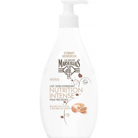 Le Petit Marseillais Lait corps Intense cacao/karité 400ml