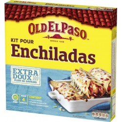 Old El Paso Kit enchiladas Sans piment EXTRA DOUX 585g