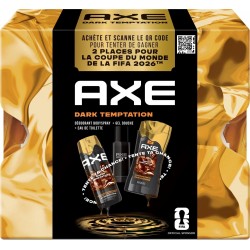 AXE Parfun Homme DARK Déodorant, Eau de Toilette & Gel Douche