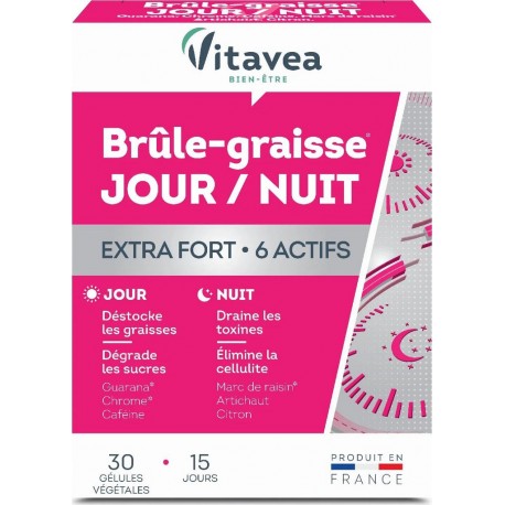 Vitavea Complément alimentaire Vitea Brûle graisse jour/nuit x30