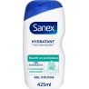 SANEX Gel douche Hydratant Peaux Déshydratées Nourrit en Profondeur Technologie Hydratante 425ml