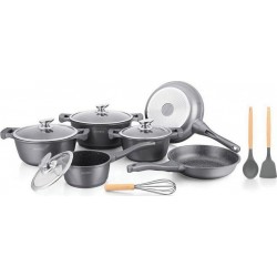 ROYALTY LINE Batterie de cuisine RLBS1010M-SIL