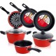 MAGEFESA Batterie de cuisine GRANA Batterie + Poêles 5 pcs Induction