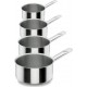 LACOR Batterie de cuisine 4 casseroles inox Lacor Chef 16/18/20/24