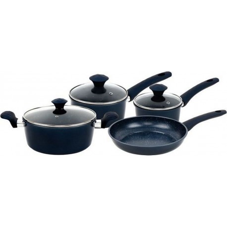 HERZBERG Batterie de cuisine HG04685-BLU