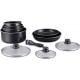 HERZBERG Batterie de cuisine HG5000-BK