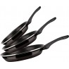 FAGOR Batterie de cuisine Optimax Set 3 Poêles à Frire Induction