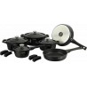 ROYALTY LINE Batterie de cuisine RLOS1014-BLK