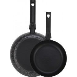 FAGOR Batterie de cuisine Nela Marble Set 2 Poêles Frire Induction