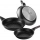 FAGOR Batterie de cuisine Alutherm Set de 3 Poêles Induction
