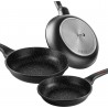 FAGOR Batterie de cuisine Alutherm Set de 3 Poêles Induction