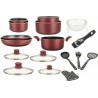 HERZBERG Batterie de cuisine HG8055-BR