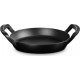 LE CREUSET Poêle grill rond collection barbecue 25cm noir mat