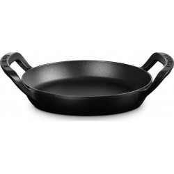 LE CREUSET Poêle grill rond collection barbecue 25cm noir mat