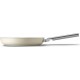 SMEG Poêle 28cm céramique crème