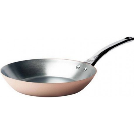DE BUYER Poêle Poêle ronde en cuivre/inox 24cm