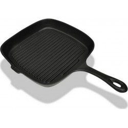VIDAXL Poêle grill Noir