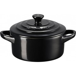 LE CREUSET Mini cocotte Ronde 10cm noir