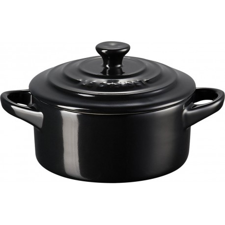 LE CREUSET Mini cocotte Ronde 10cm noir