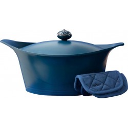 COOKUT Cocotte Coffret l&39 incroyable 24cm Myrtille