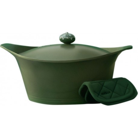 COOKUT Cocotte Coffret l&39 incroyable 24cm fougere