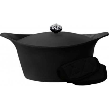 COOKUT Cocotte Coffret l&39 incroyable 24cm graphite