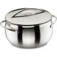 LACOR Faitout faitout inox 24cm avec couvercle 79024