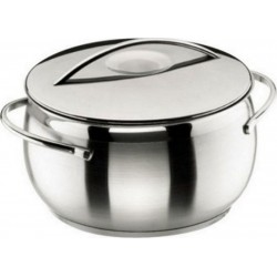 LACOR Faitout faitout inox 24cm avec couvercle 79024