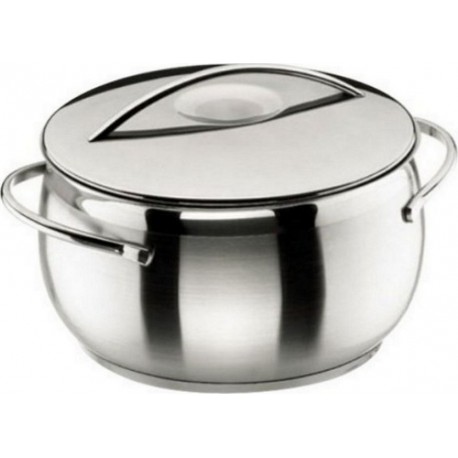 LACOR Faitout faitout inox 24cm avec couvercle 79024