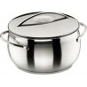 LACOR Faitout faitout inox 24cm avec couvercle 79024