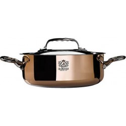 DE BUYER Sauteuse Sautoir 2 anses cuivre/inox 24cm