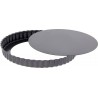 DE BUYER Moule à tarte rond cannele amovible 4706.32