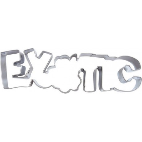 SCRAPCOOKING Emporte pièces inox Exotic