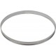 GOBEL Moule à tartelette Cercle à tarte haut inox bords roulé