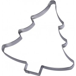 GOBEL Emporte pièces Nonnette sapin de Noël inox 160 x 15