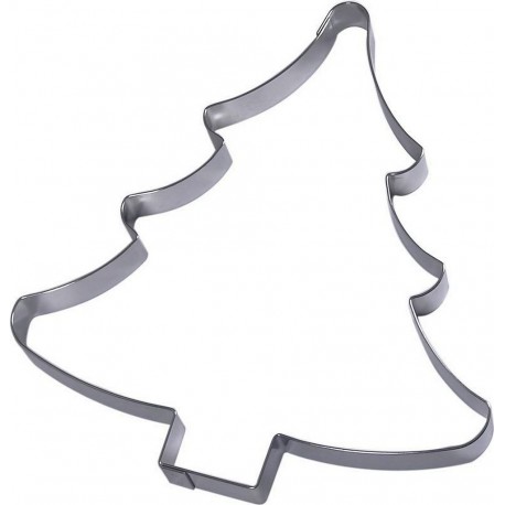 GOBEL Emporte pièces Nonnette sapin de Noël inox 160 x 15