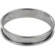 GOBEL Moule à tartelette Cercle à tarte haut inox bords roulé